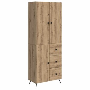 vidaXL Ensemble de Meubles 2 Pièces Chêne artisanal Bois d'ingénierie