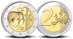 Pièce de monnaie 2 euro commémorative Belgique 2021 BU – UEBL – Légende française