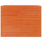 vidaXL Jardinière cire marron 90x40x68 5 cm bois de pin massif