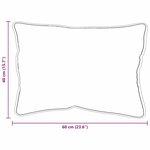 vidaXL Duvet d'été avec oreiller 2 Pièces Blanc 135 x 220 cm Microfibre