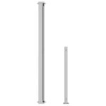 Vidaxl auvent latéral rétractable de patio 200x500 cm rouge