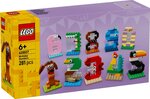 LEGO Les chiffres d'anniversaire 40807