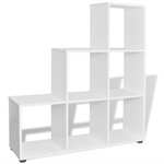 vidaXL Bibliothèque/étagère 107 cm Blanc