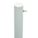 vidaXL Auvent latéral rétractable de patio 117x600 cm Noir