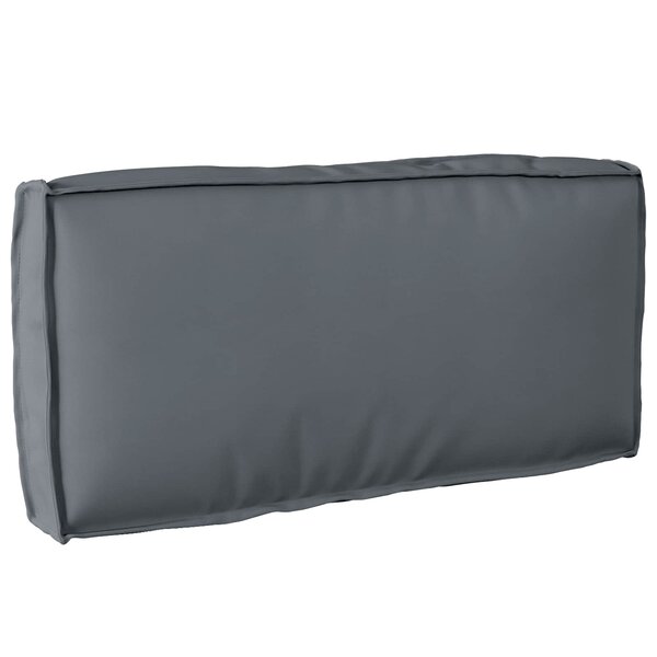 vidaXL Coussin Anthracite 80 x 40 x 12 cm Tissu Oxford