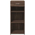 vidaXL Buffet chêne marron 40x42 5x93 cm bois d'ingénierie