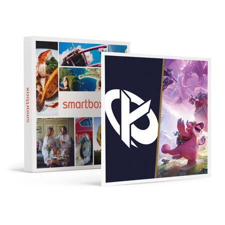 SMARTBOX - Coffret Cadeau Bon cadeau de 49 90 € sur l'e-shop de la Karmine Corp et de 20 € sur Teamfight Tactics -  Multi-thèmes