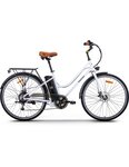 Wegoboard - vélo cityzen + 1 batterie supplémentaire (jusqu'à 120 km d'autonomie) - blanc