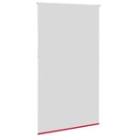vidaXL Store enrouleur occultant rouge largeur du tissu 126 6 cm