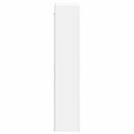 vidaXL Armoire suspendue Blanc 59 x 20 x 100 cm Bois d'ingénierie