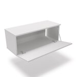 Meuble TV Nicole 80 cm - blanc