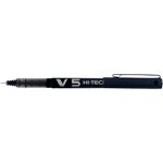 Stylo roller Hi-Tecpoint V5 Encre liquide Pte Fine Noir PILOT