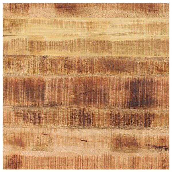 vidaXL Dessus de table 70x70x3 8 cm carré bois massif de manguier brut