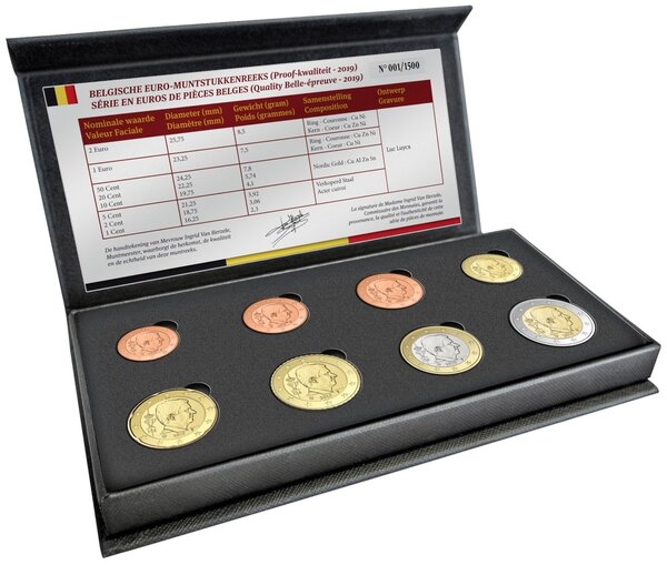Coffret série euro BE Belgique 2019