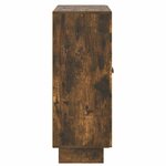 vidaXL Buffet Chêne fumé 66 x 34 5 x 90 cm Bois d'ingénierie