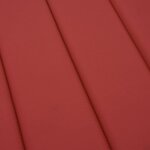 vidaXL Coussin de chaise longue rouge 200x60x3 cm tissu oxford