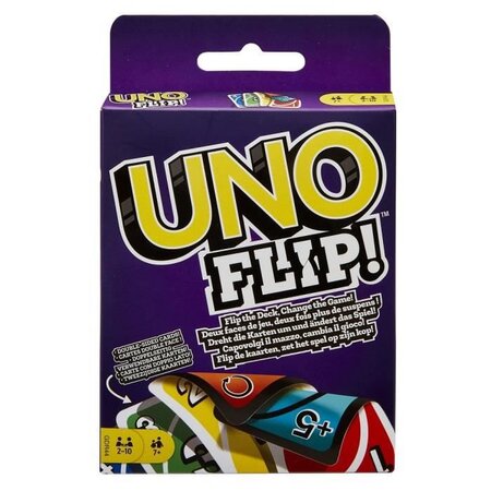 Uno flip jeu de cartes réversibles - 2 a 10 joueurs - 7 ans et +