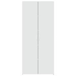 vidaXL Buffet haut blanc 80x42 5x185 cm bois d'ingénierie