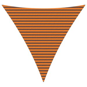vidaXL Voile d'ombre 4 x 4 x 4 m 100 polyester Oxford Triangulaire