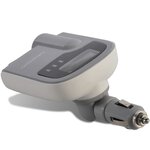 Grundig adaptateur secteur 12/24 v à prise unique avec double usb 2 a
