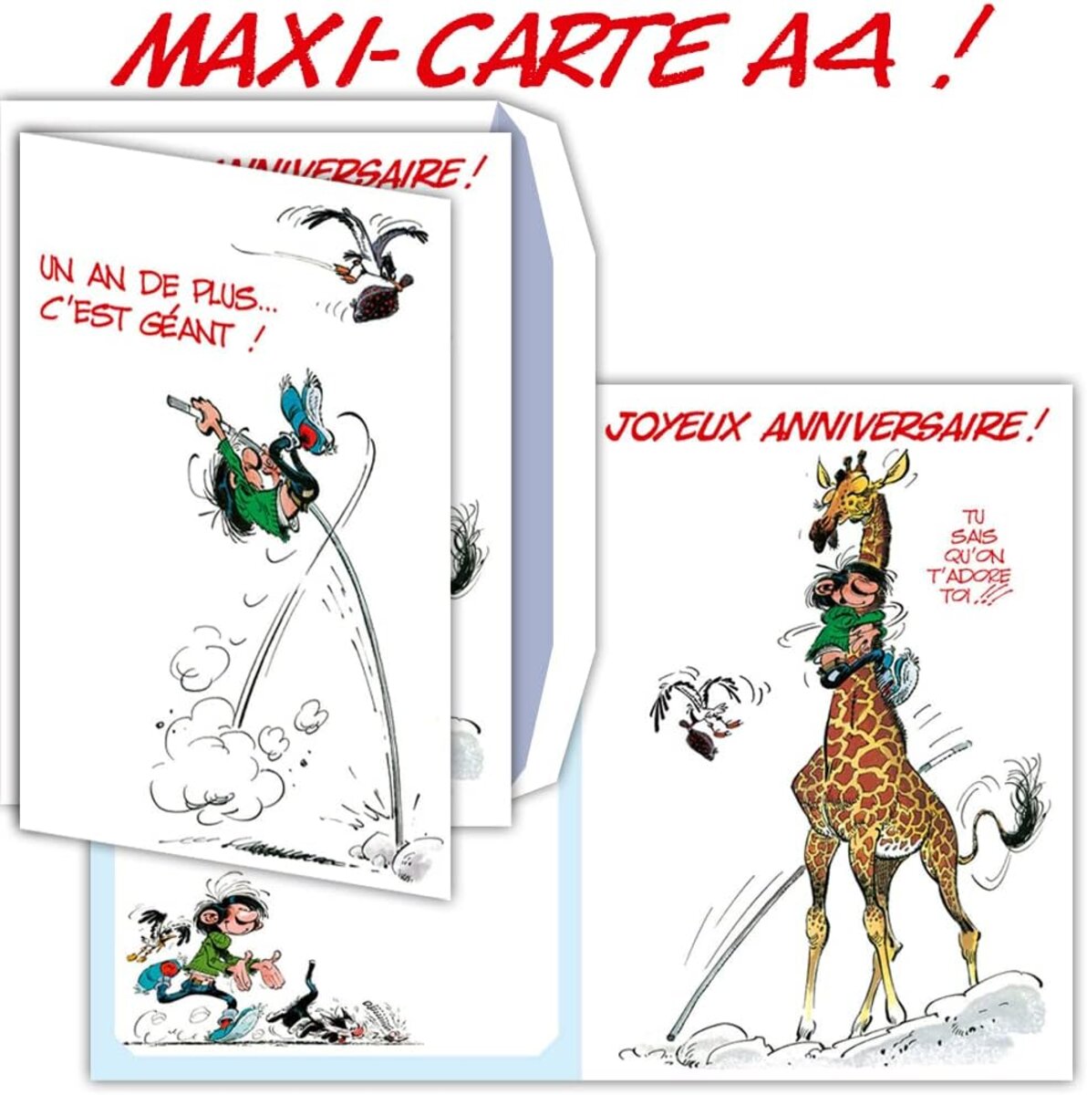 Carte Anniversaire Homme Formidable - Feu D'Artifice Doré, Fabriquée En France
