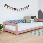Lit enfant KIDDY 80 x 160 rose pastel