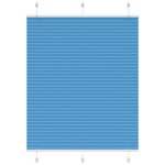 vidaXL Store plissé bleu 105x150 cm largeur du tissu 104 4cm polyester