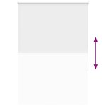 vidaXL Store enrouleur occultant largeur du tissu 85 7 cm polyester