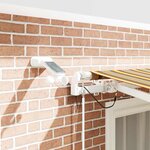 vidaXL Auvent Rétractable Multicolore 300 x 250 cm Polyester et métal