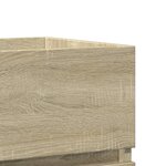 vidaXL Armoire d'évier Chêne sonoma 41x38 5x45 cm Bois d’ingénierie