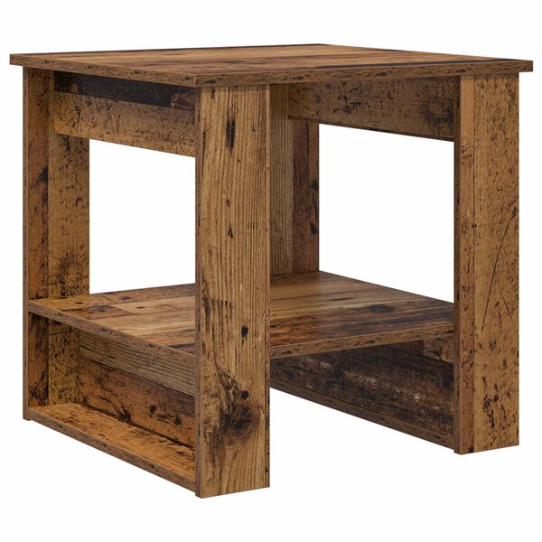 vidaXL Table basse Bois ancien 51 x 50 x 50 cm Bois d'ingénierie