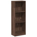 vidaXL Bibliothèque chêne marron 40x24x109 cm bois d'ingénierie