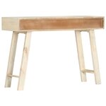 vidaXL Table console 110 x 35 x 76 cm Bois de manguier massif