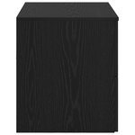 vidaXL Meuble de Salle de Bain Suspendu Chêne noir 62 5 x 44 5 x 50 cm