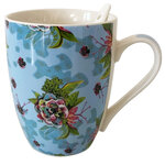 Mug avec cuillère allen desings - blooms