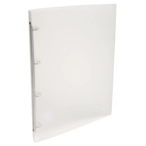 Classeur 4 Anneaux 15 Mm Polypropylène Chromaline - A4 - Incolore - Exacompta