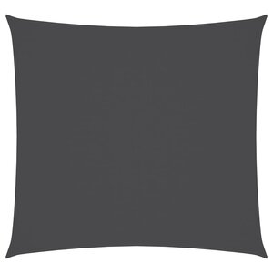 vidaXL Parasol en tissu oxford carré 6x6 m anthracite