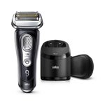 Braun SERIES 9 9380CC rasoir électrique - sans fil - noir avec pochette de voyage en cuir