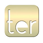 N° TER en Laiton  adhésif puissant  50 mm x 2 mm