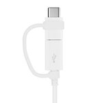 Samsung ep-dg930 câble usb 1 5 m usb 2.0 usb a usb c/micro-usb b blanc