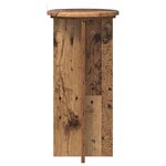 vidaXL Support de Plante 2 Pièces Bois ancien 29 5 x 29 5 x 60 cm