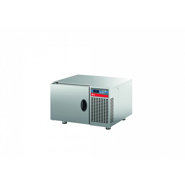 Cellule de refroidissement rapide - 3 plateaux gn 2/3 - venix -  - acier inoxydable 650x600x440mm