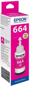 Cartouche d'encre epson ecotank t6643 70ml (magenta)