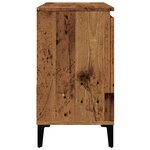 vidaXL Armoire lavabo vieux bois 65x33x60 cm bois d'ingénierie