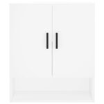 vidaXL Armoire murale blanc 60x31x70 cm bois d'ingénierie