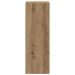 vidaXL Meubles TV muraux 3 Pièces chêne artisanal bois d'ingénierie