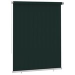 vidaXL Store roulant d'extérieur 180x230 cm Vert foncé PEHD