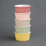 Ramequin gris chr 145 ml - lot de 12 - olympia -  - grès x40mm