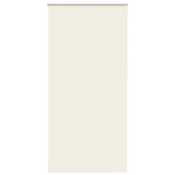 vidaXL Store enrouleur occultant blanc cassé 110x230 cm largeur tissu