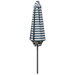 vidaXL Parasol de jardin 230 x 230 cm Polyester Rectangulaire